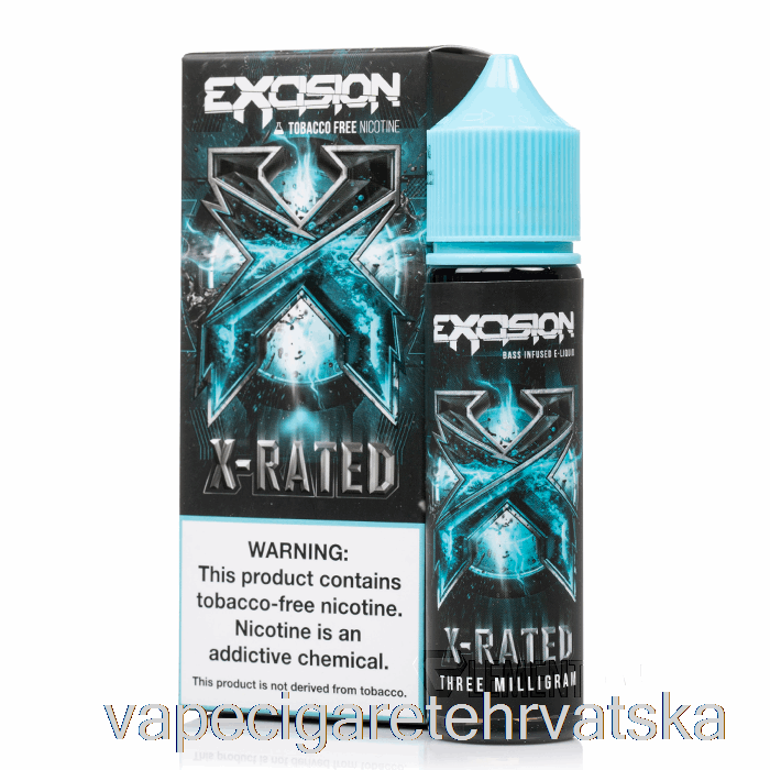 Vape Cigarete X-rated - Ekscizija - Alt Zero - 60ml 0mg